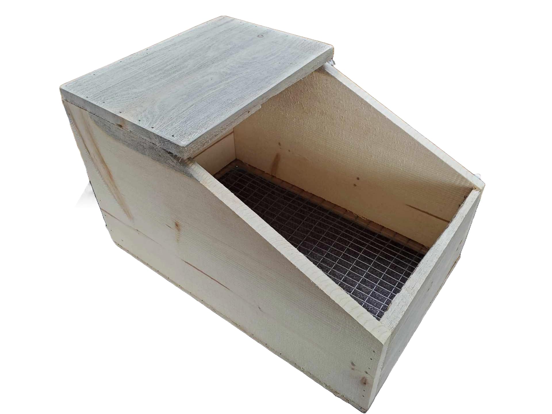 Rustic Refuge Rabbit Nesting Box Aspen Spring Acres